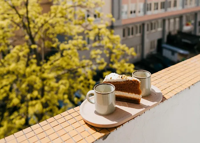 شقة Old Town With Balcony