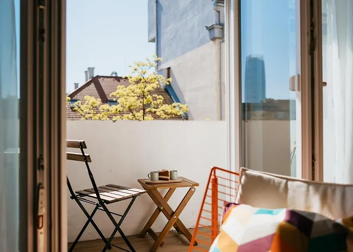 Old Town With Balcony